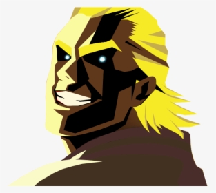 All Might Eyes Added - All Might Eyes, HD Png Download, Transparent PNG