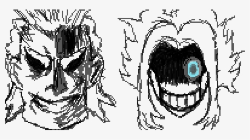 All Might Face Meme, HD Png Download, Transparent PNG