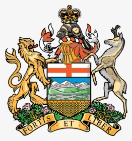 Coat Of Arms Alberta - Alberta Coat Of Arms, HD Png Download, Transparent PNG