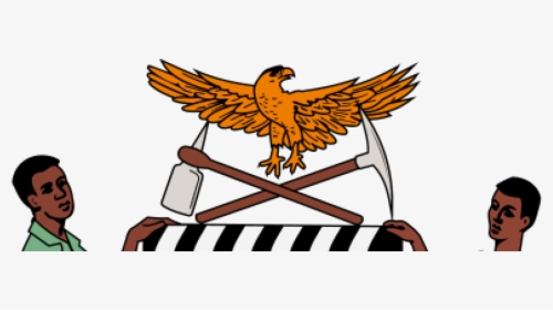 Cropped 400px Coat Of Arms Of Zambia - Eagle On Zambian Flag, HD Png Download, Transparent PNG