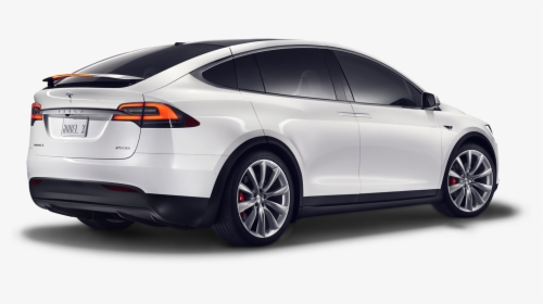 Tesla Model X From Side Png Image - Tesla Model X Price Uk, Transparent Png, Transparent PNG
