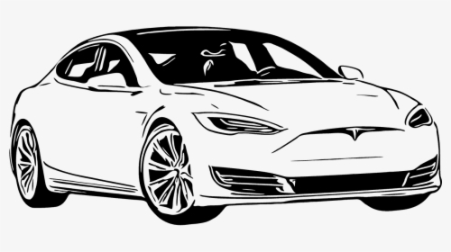 Tesla, Model S, Transportation, Automobile, Electrical - Tesla Model X Vector, HD Png Download, Transparent PNG