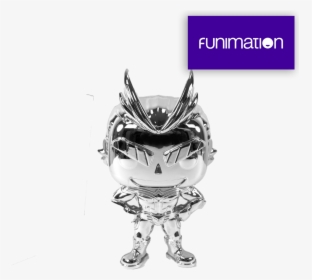 Funko Pop Chrome Allmight Funimation Nycc - All Might Chrome Funko, HD Png Download, Transparent PNG