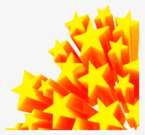 #mq #yellow #orange #stars #star - Hd Orange Stars, HD Png Download, Transparent PNG