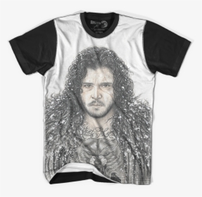 Jon Snow Inked - Aldo Raine Apache T Shirt, HD Png Download, Transparent PNG