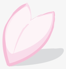 Single Cherry Blossom Petal Clipart , Png Download - Single Cherry Blossom Petal, Transparent Png, Transparent PNG