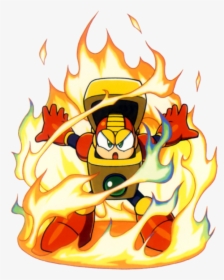 Heat Man Exe Megaman, HD Png Download, Transparent PNG