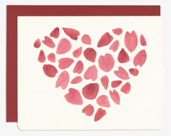 Romantic Petal Greeting Card - Greeting Card, HD Png Download, Transparent PNG