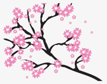 Japanese Cherry Blossom Clipart, HD Png Download, Transparent PNG