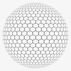 Grid Sphere Big Image - Small Chicken Wire, HD Png Download, Transparent PNG