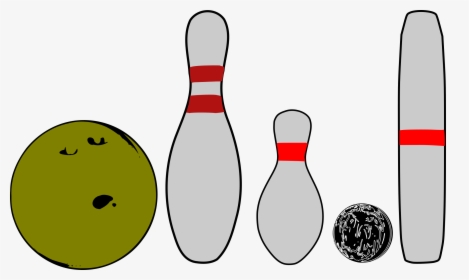 Bowling Pins And Balls Clip Arts - Duckpin Bowling Ball With Pin, HD Png Download, Transparent PNG