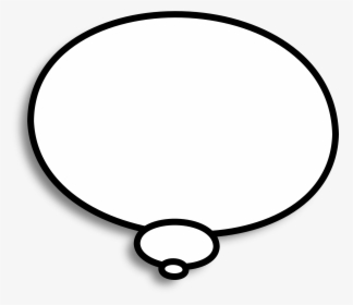 Speech Bubble Black Background, HD Png Download, Transparent PNG