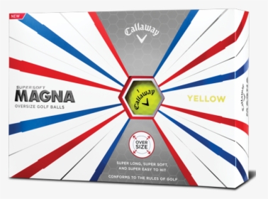 Callaway Supersoft Magna Golf Balls, HD Png Download, Transparent PNG