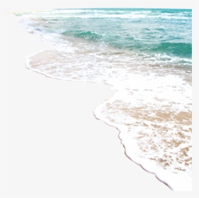 Transparent Beach Waves Png - Sea Wave Png Beach, Png Download, Transparent PNG