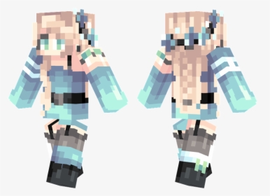 Minecraft Girl Clothes Skin, HD Png Download Transparent Png Image PNGitem