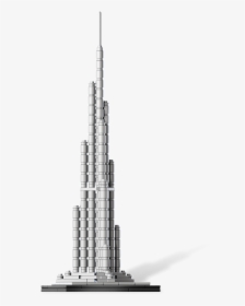 Skyscraper - Burj Khalifa Clipart Png, Transparent Png, Transparent PNG