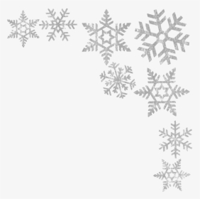 Photos V - 8 - 3 Png - , Winter - Transparent Background Snowflake Frame, Png Download, Transparent PNG