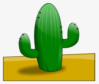 Animated Desert Clipart Clipartfox - Desert Plants Clip Art, HD Png Download, Transparent PNG