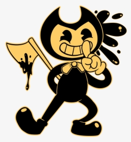 Bendy With An Axe, HD Png Download, Transparent PNG