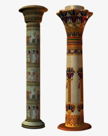 Transparent Background Pillar Png , Png Download - Egyptian Column Png, Png Download, Transparent PNG