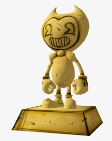 5 Action Figure Yellow Bendy Bendy And The Ink Machine - Bendy And The Ink Machine Objects, HD Png Download, Transparent PNG