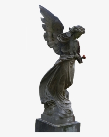 Lawn-ornament - Angel Statues Png, Transparent Png, Transparent PNG