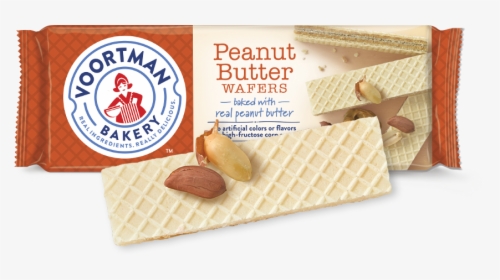 Peanut Butter Wafers - Voortman Peanut Butter Wafers, HD Png Download, Transparent PNG
