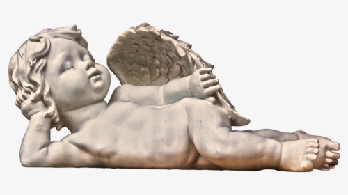 Transparent Baby Angel Png - Baby Statue Png Hd, Png Download, Transparent PNG