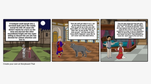 Macbeth Act 5 Scene 1 Storyboard, HD Png Download, Transparent PNG