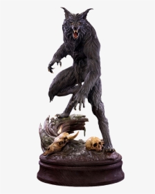 Howling Werewolf Statue, HD Png Download, Transparent PNG