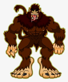 Werewolf Bigfoot By Catchshiro-d5jf9ed, HD Png Download, Transparent PNG