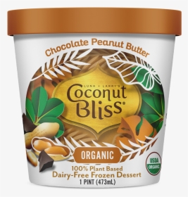 Coconut Bliss Vegan Ice Cream - Coconut Bliss Ice Cream Chocolate, HD Png Download, Transparent PNG