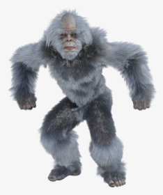 Yeti, Bigfoot, Snow Man, Almas, Sasquatch, Yowie - Gorilla, HD Png Download, Transparent PNG