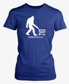 Bigfoot Shopping Women S Shirt   Class - T-shirt, HD Png Download, Transparent PNG