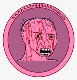 Pink Guy Coin Anonymous Tue Jan - Biz Pink Wojak, HD Png Download, Transparent PNG