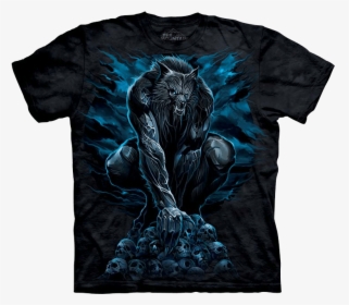 Werewolf Rising T-shirt - Werewolf Moon, HD Png Download, Transparent PNG