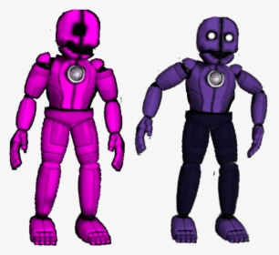 Funtime Classic Pink Guy And Funtime Classical Mini - Purple Guy And Pink Guy, HD Png Download, Transparent PNG