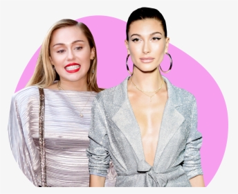 Miley Cyrus Bullied Hailey Baldwin Bieber But Guess - Formal Wear, HD Png Download, Transparent PNG