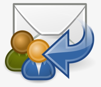A Png Image Of A Received Email Illustrated As An Envelop - Reply Clipart, Transparent Png, Transparent PNG