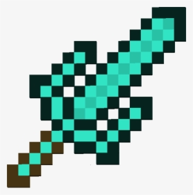 Minecraft Sword Png, Transparent Png, Transparent PNG