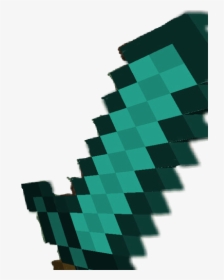 #minec#minecraft #diamond Sword - Minecraft Rope Swing, HD Png Download, Transparent PNG