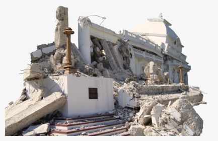 On January 12th, 2010 The Earthquake Hit Haiti - Transparent Rubble Ruins Png, Png Download, Transparent PNG