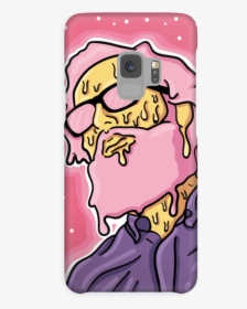 Pink Melting Guy Case Galaxy S9 - Mobile Phone, HD Png Download, Transparent PNG