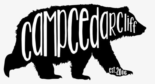 Cccbearwithwhite - Camp Cedar Cliff Logo, HD Png Download, Transparent PNG