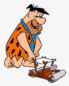 Fred Flintstone Wilma Flintstone Pebbles Flinstone - Fred Flintstone Png, Transparent Png, Transparent PNG