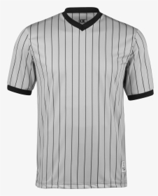 Cliff Keen Gray Officials V Neck Shirt Grey Black Main - Shirt, HD Png Download, Transparent PNG