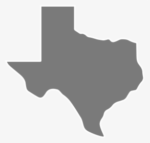 Texas Silhouette - Texas With Heart, HD Png Download, Transparent PNG