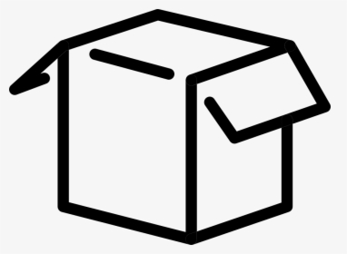 Opened White Box - White Box Icon Png, Transparent Png, Transparent PNG