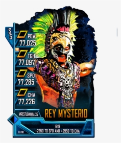Wwesc S5 Rs Rey Mysterio - Wwe Supercard Rey Mysterio, HD Png Download, Transparent PNG