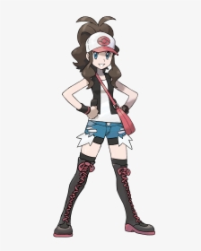 Pokemon Black And White Female Character, HD Png Download , Transparent Png  Image - PNGitem